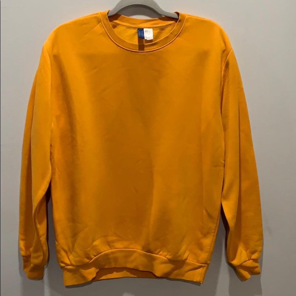 Mustard yellow crewneck